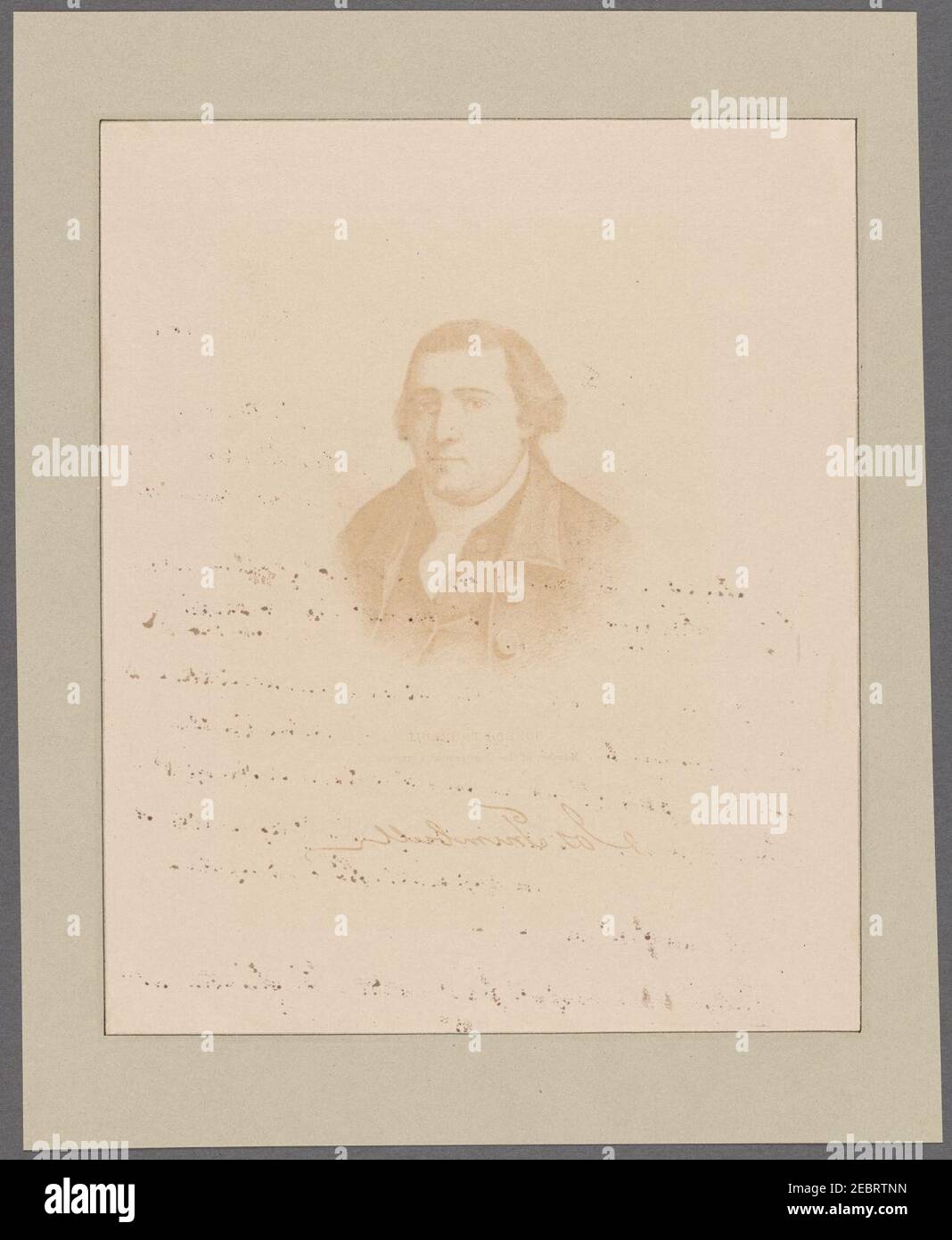 Trumbull, Jonathan, Jr. Philadelphia. To Commander at Dobbs Ferry Stock