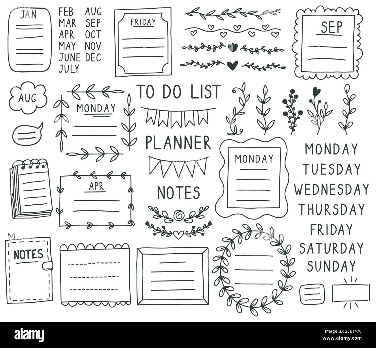Artistic Planning at Its Best: Must-Have Bullet Journal Printable Templates  - Aesthetic Creative Journaling — DIAxNA