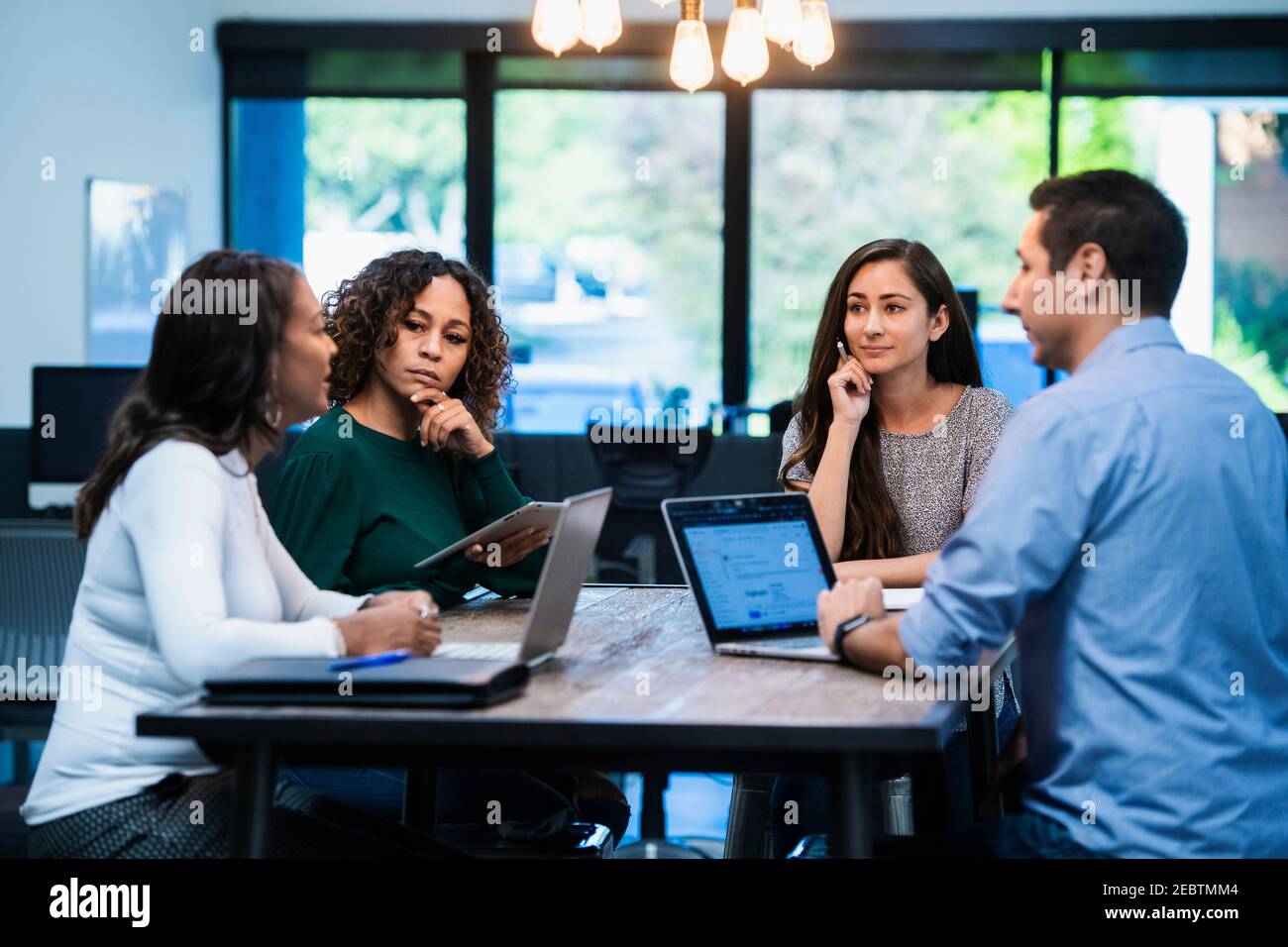 Business people meeting in office Stock Photo