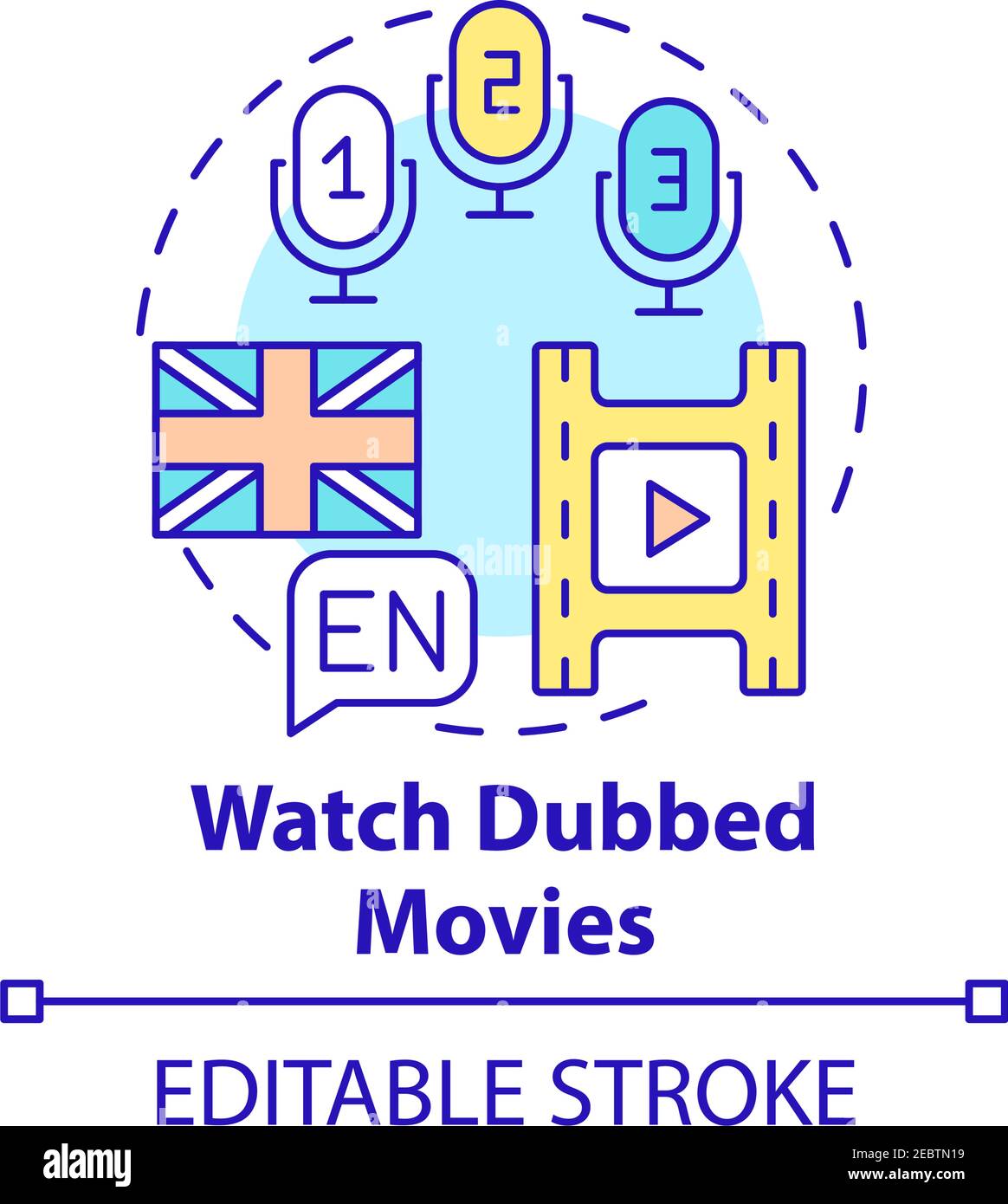Dubbed Stock Vector Images - Alamy