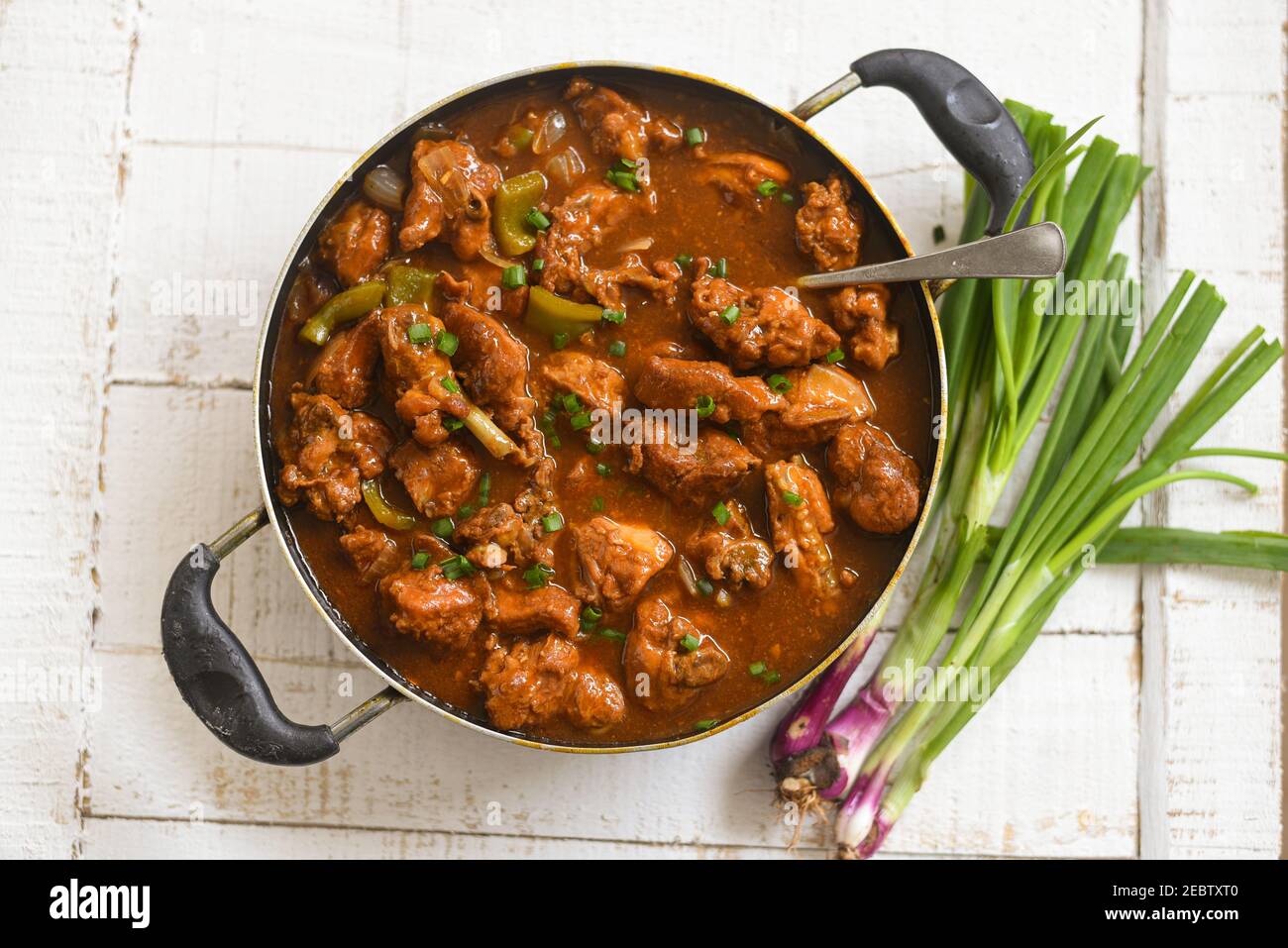 Chilli Chicken curry or Chicken manchurian Dry Gravy Kabab Tikka