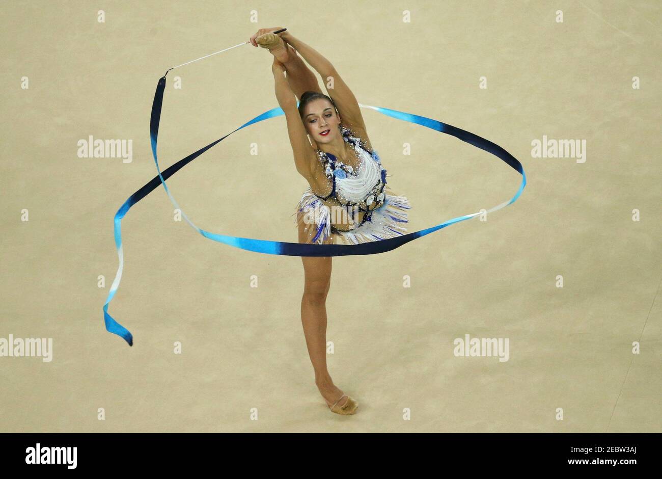 16 Rio Olympics Rhythmic Gymnastics Preliminary Individual All Around Qualification Rotation 4 Rio Olympic Arena Rio De Janeiro Brazil 19 08 16 Ekaterina Volkova Fin Of Finland Competes 16 Rio Olympics Rhythmic Gymnastics Preliminary Individual All Around Qualification Rotation 4 Rio Olympic Arena Rio De Janeiro Brazil 19 08 16 Ekaterina Volkova Fin Of Finland Competes