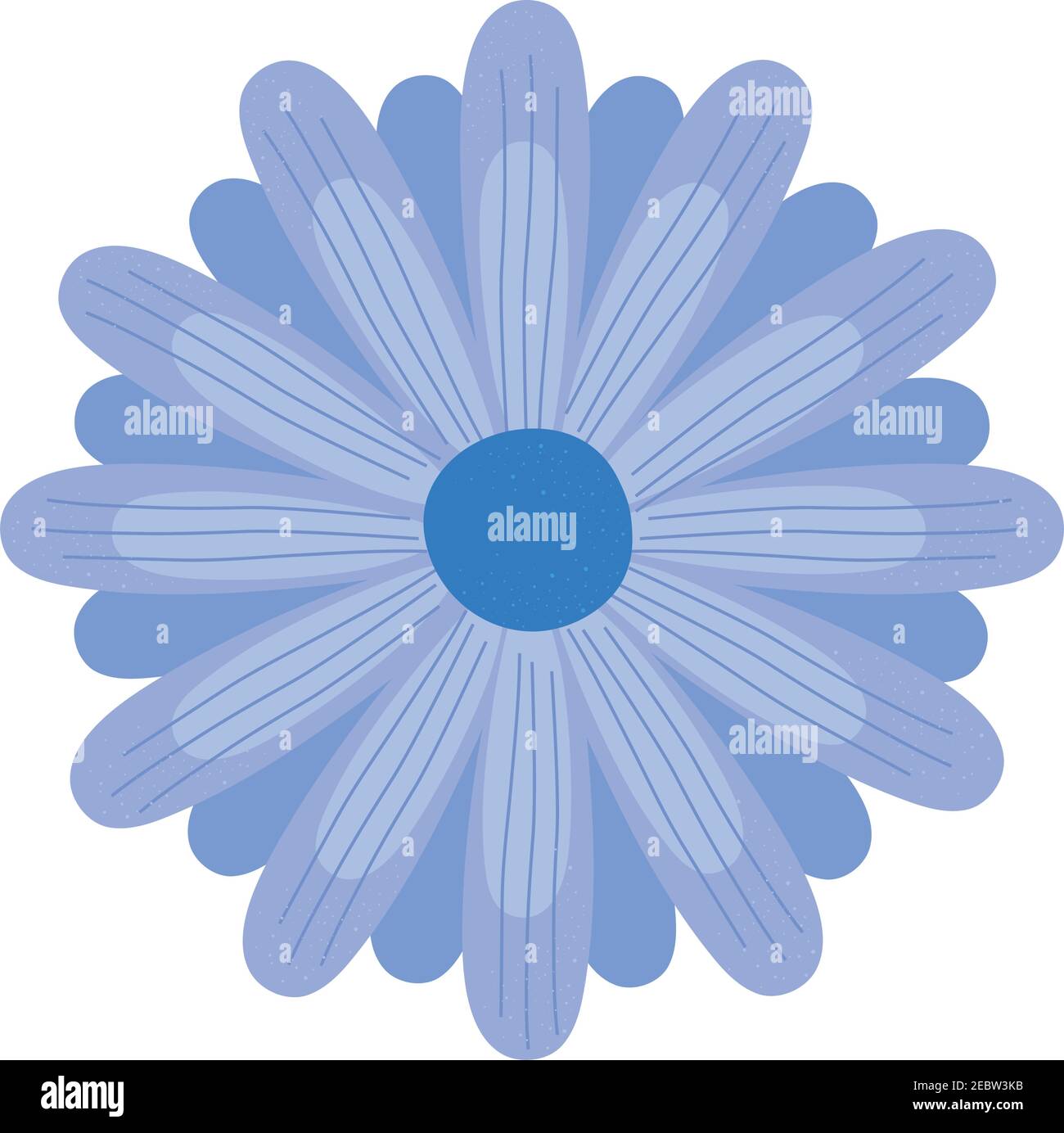 cute purple flower spring icon Stock Vector Image & Art - Alamy