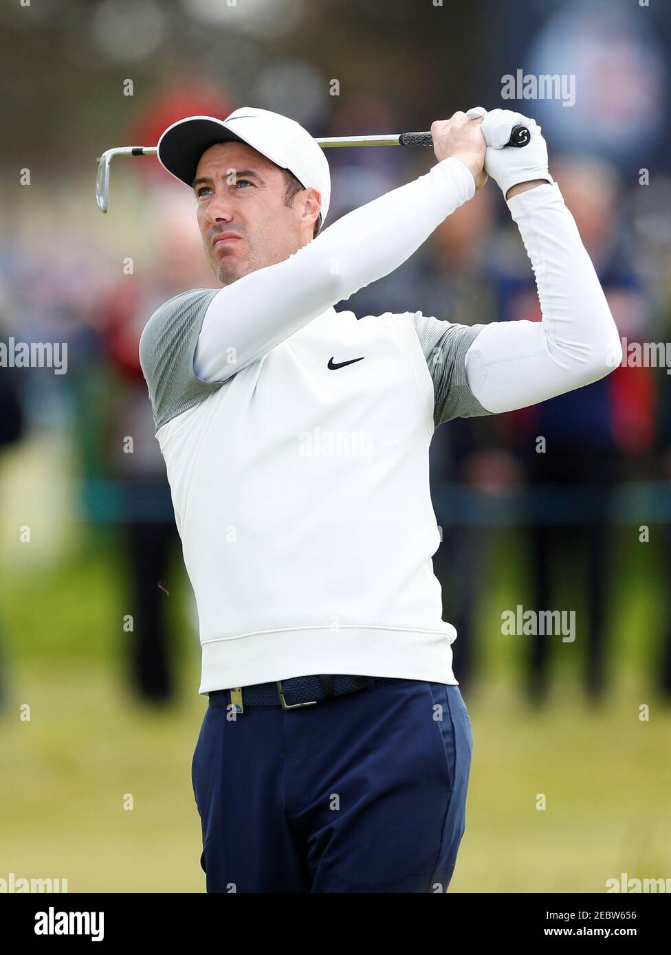 Golf - European Tour - British Masters - Hillside Golf Club, Southport,  Britain - May 10, 2019 England's Ross Fisher during the second round Action  Images via Reuters/Jason Cairnduff Stock Photo - Alamy
