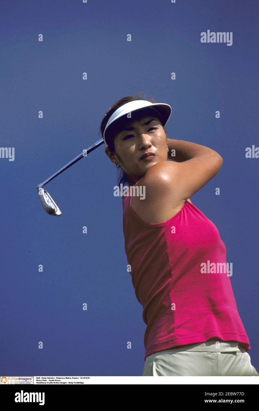Golf Evian Masters Evian Les Bains France 13 16 6 01 Grace Park South Korea Mandatory Credit Action Images Andy Couldridge Stock Photo Alamy