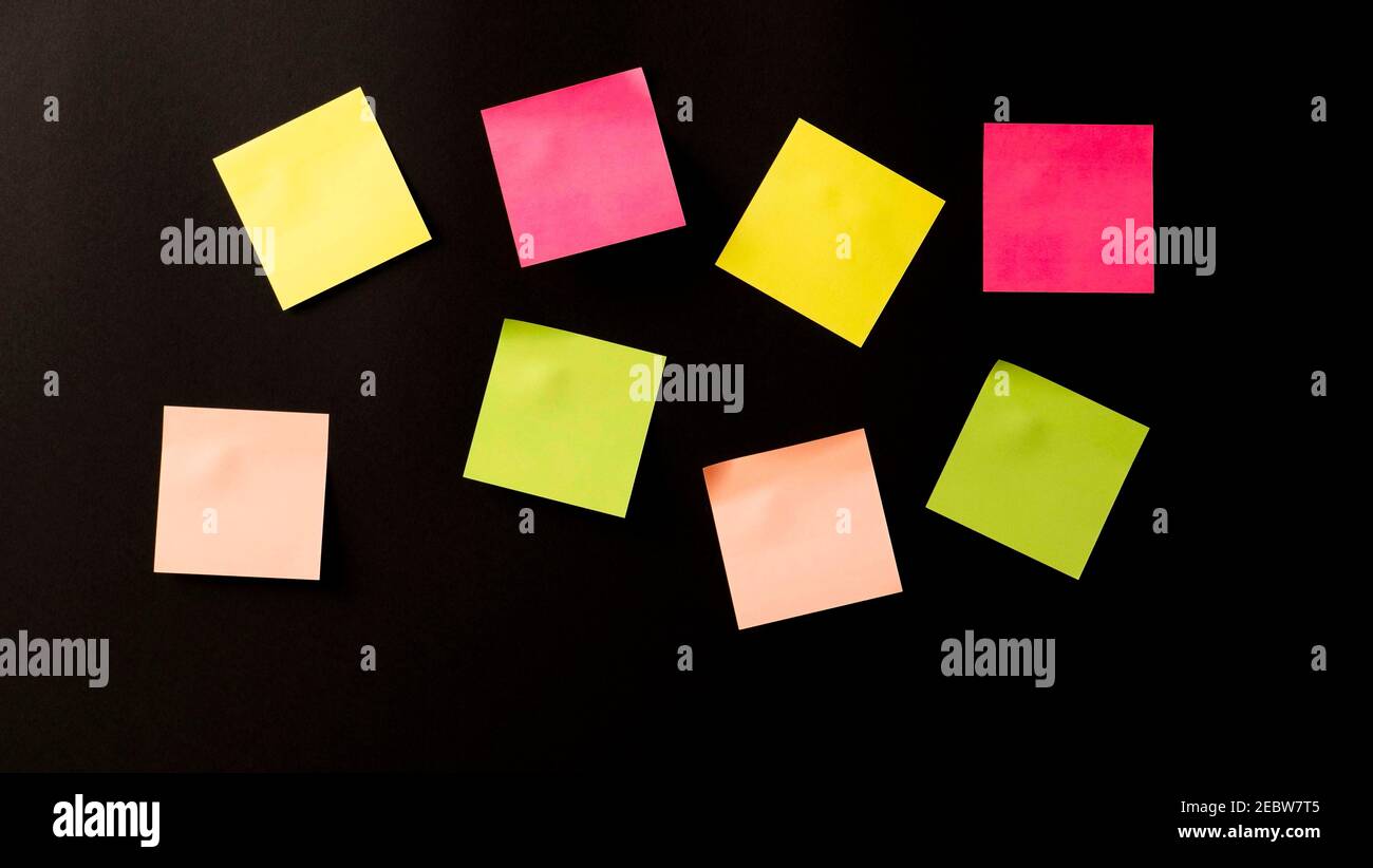 Post it notes on wall hi-res stock photography and images - Alamy