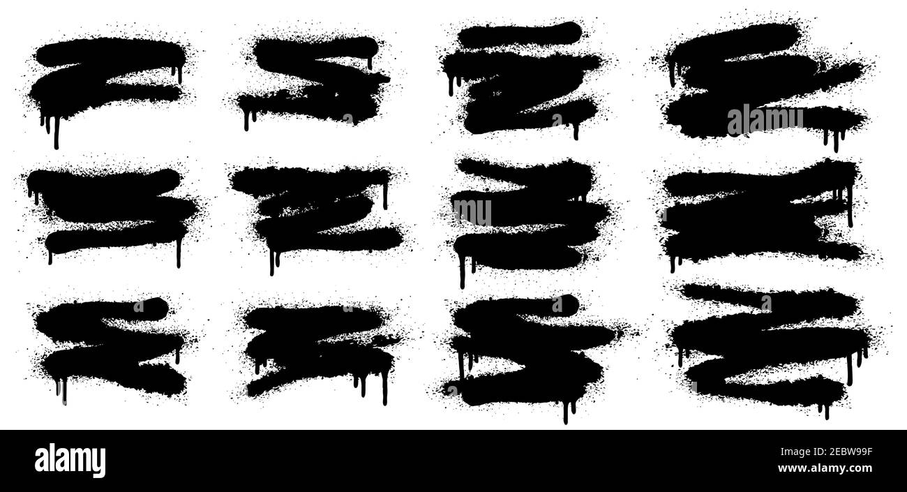 Dripping Spray Paint Font