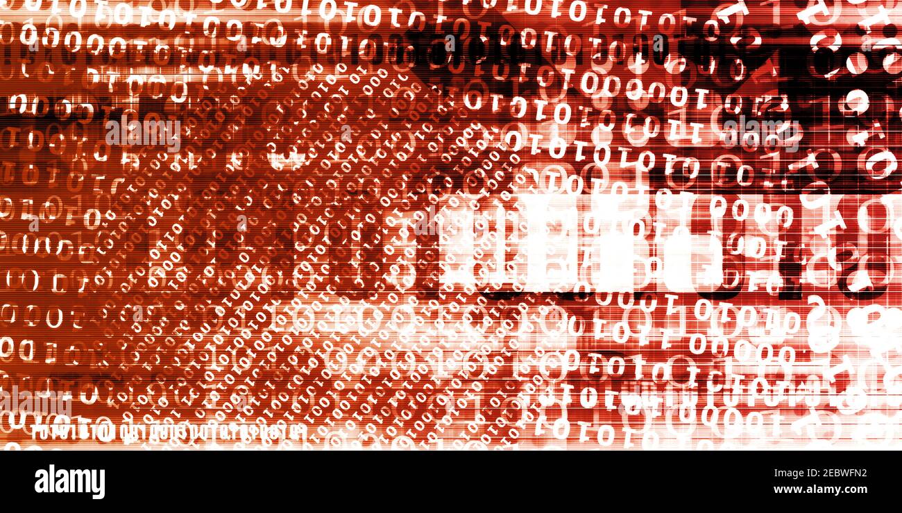 Binary Technology Futuristic Abstract Background as a Concept Stock ...