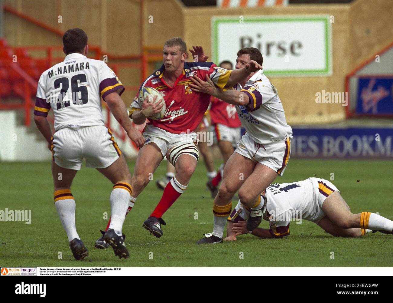 Justin Dooley of London Broncos 