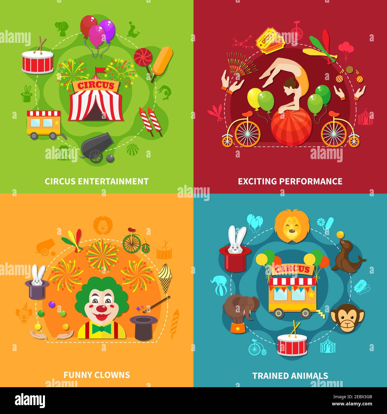 Trained clowns hi-res stock photography and images - Alamy