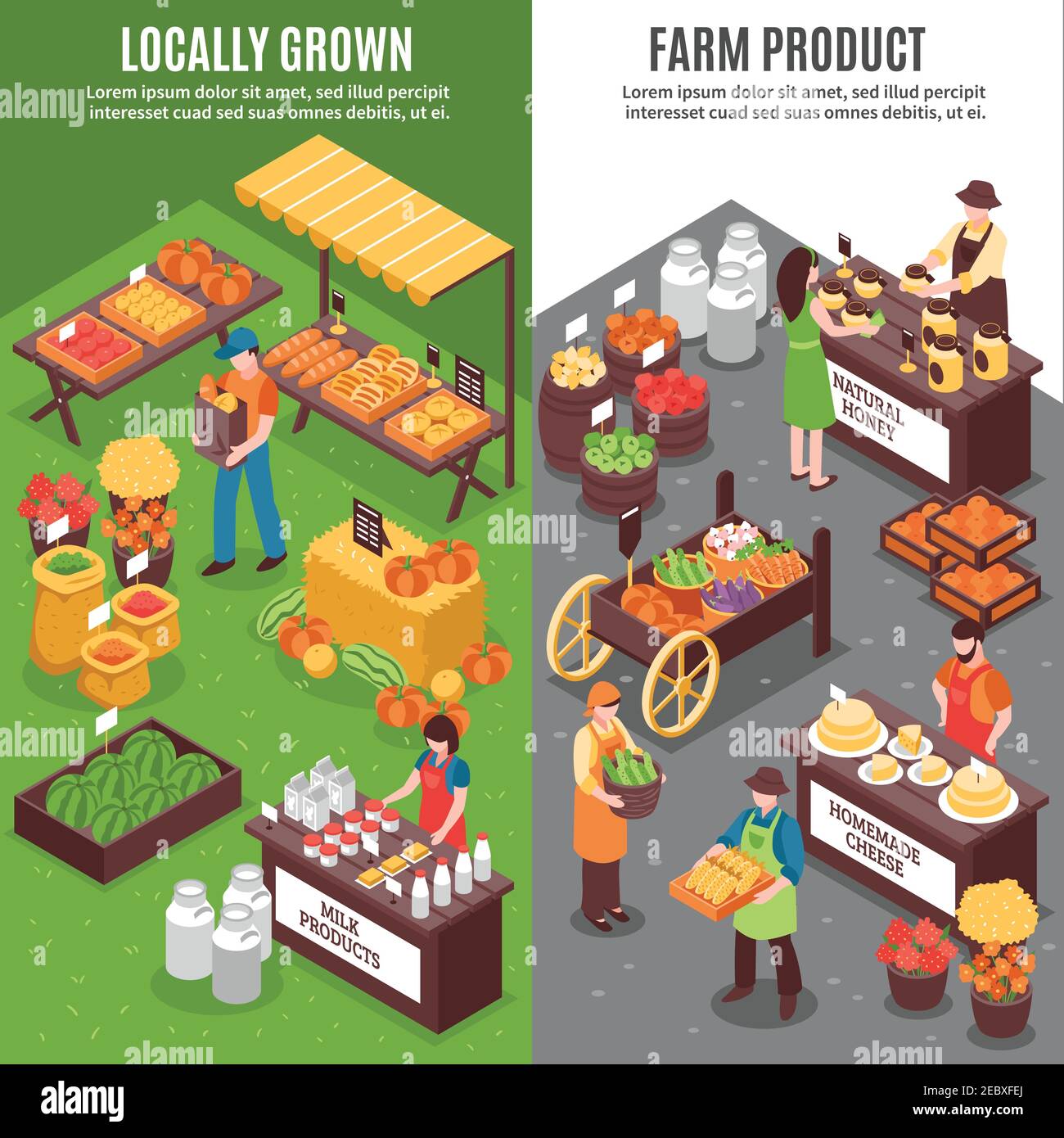 Vertical farm farmer Stock Vector Images - Alamy