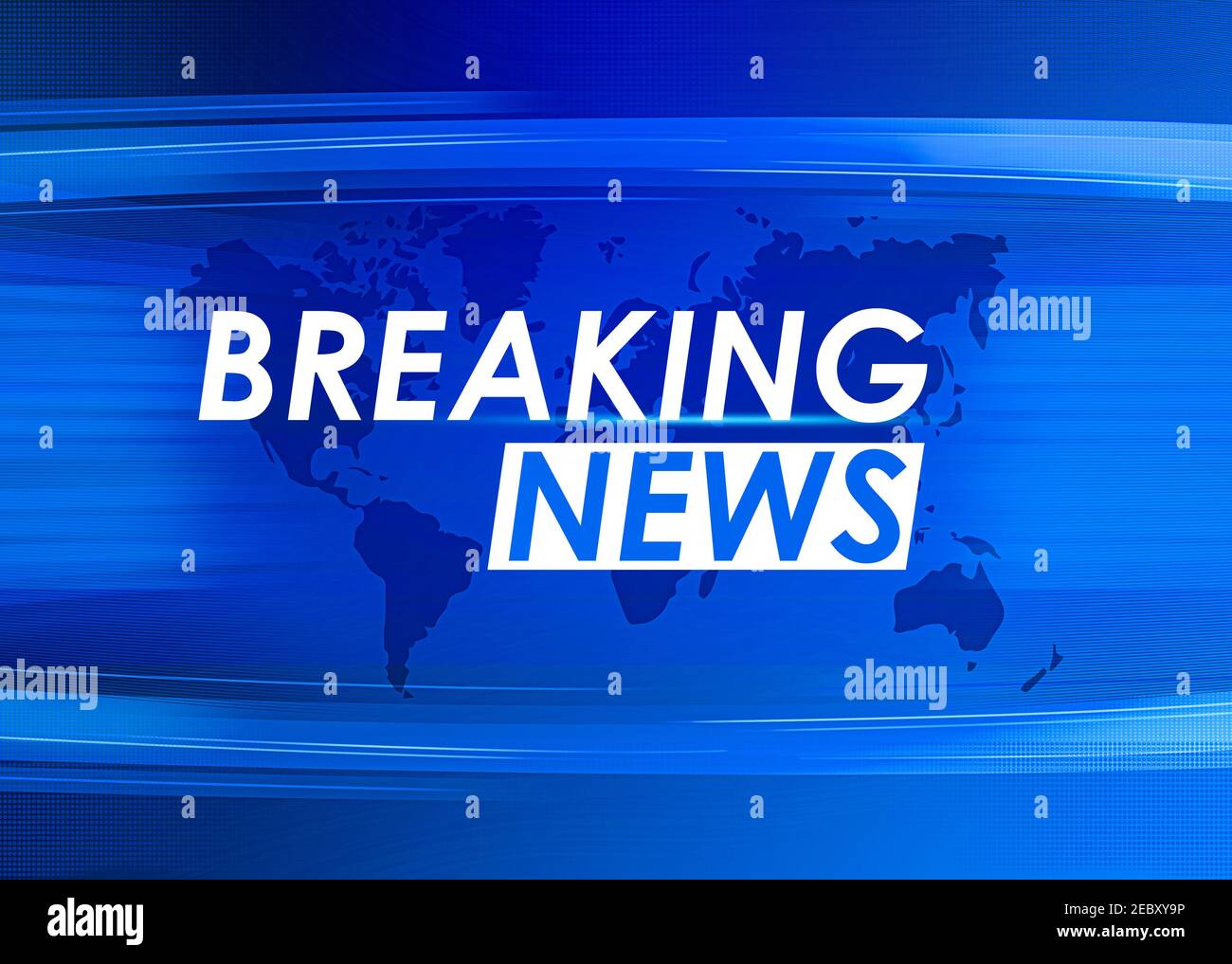 Blue News Background