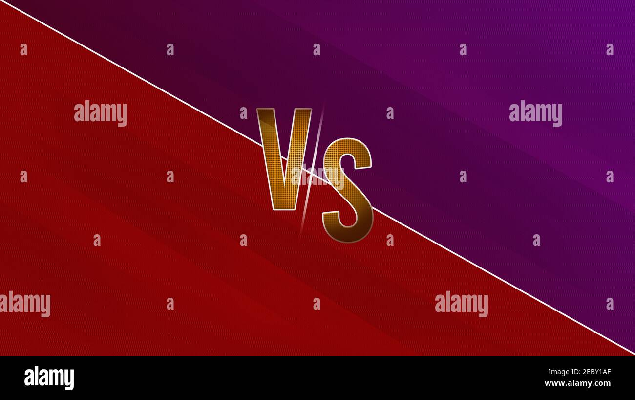 Vs Background Competition concept wallpaper. Modern Abstract vs