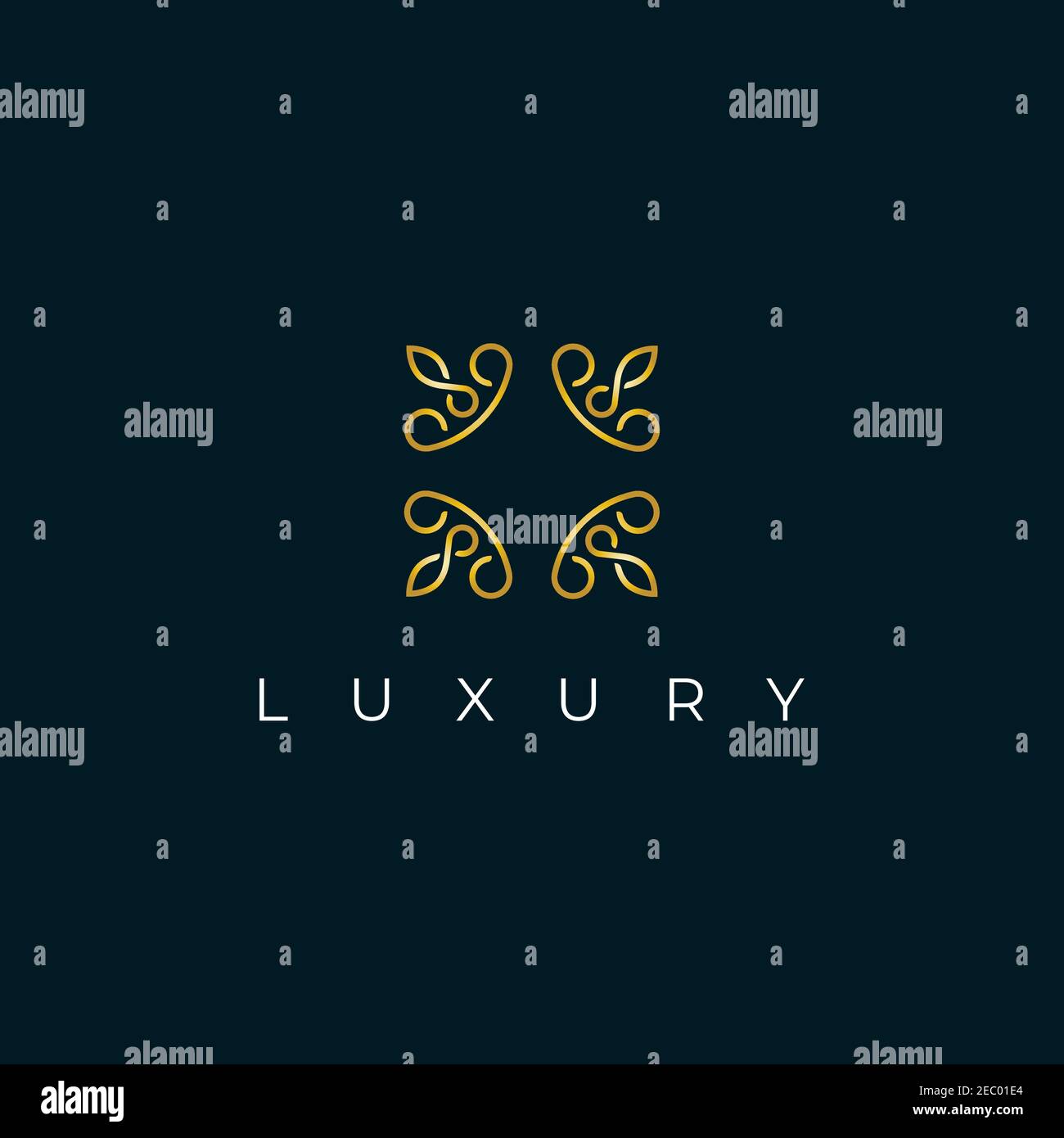 Premium abstract monogram logo design symbol vector template Stock ...