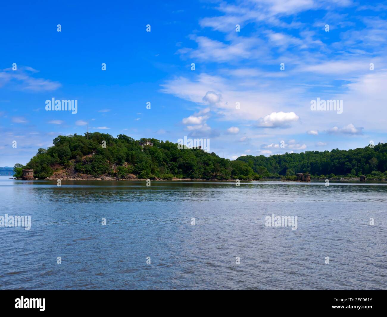 Pollepel Island, Hudson River, New York Stock Photo