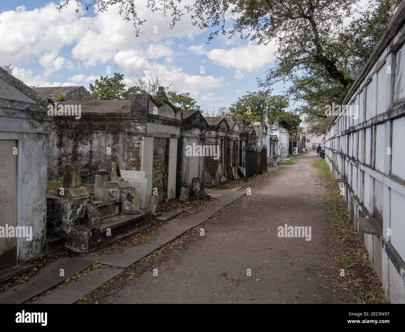 Lafayette Cemetery No. 1, Garden District, New Orleans Stock Photo
