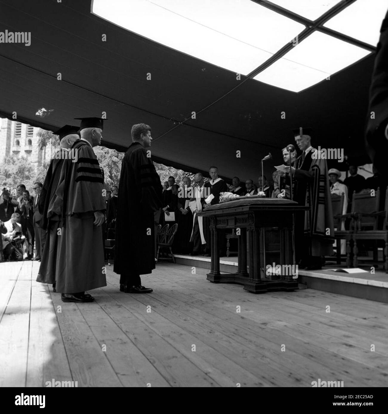 Trip to New York and Connecticut Commencement Address at Yale