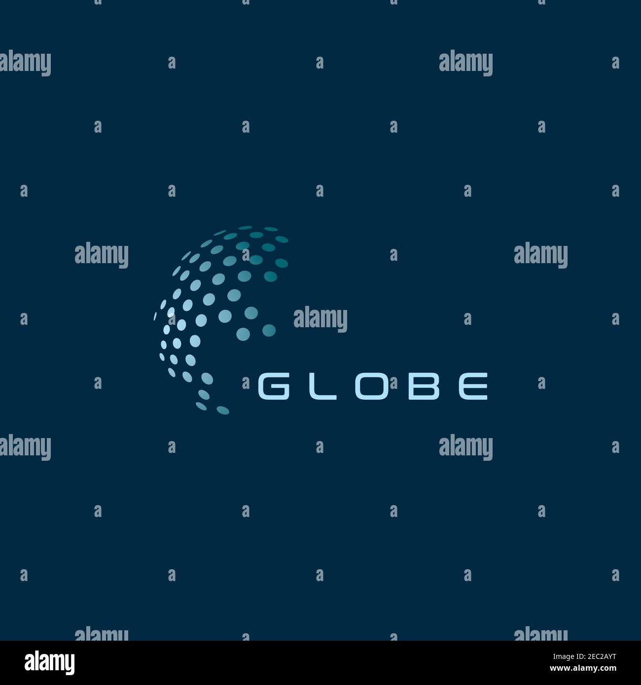 Globe logo design symbol inspiration vector template Stock Vector Image ...