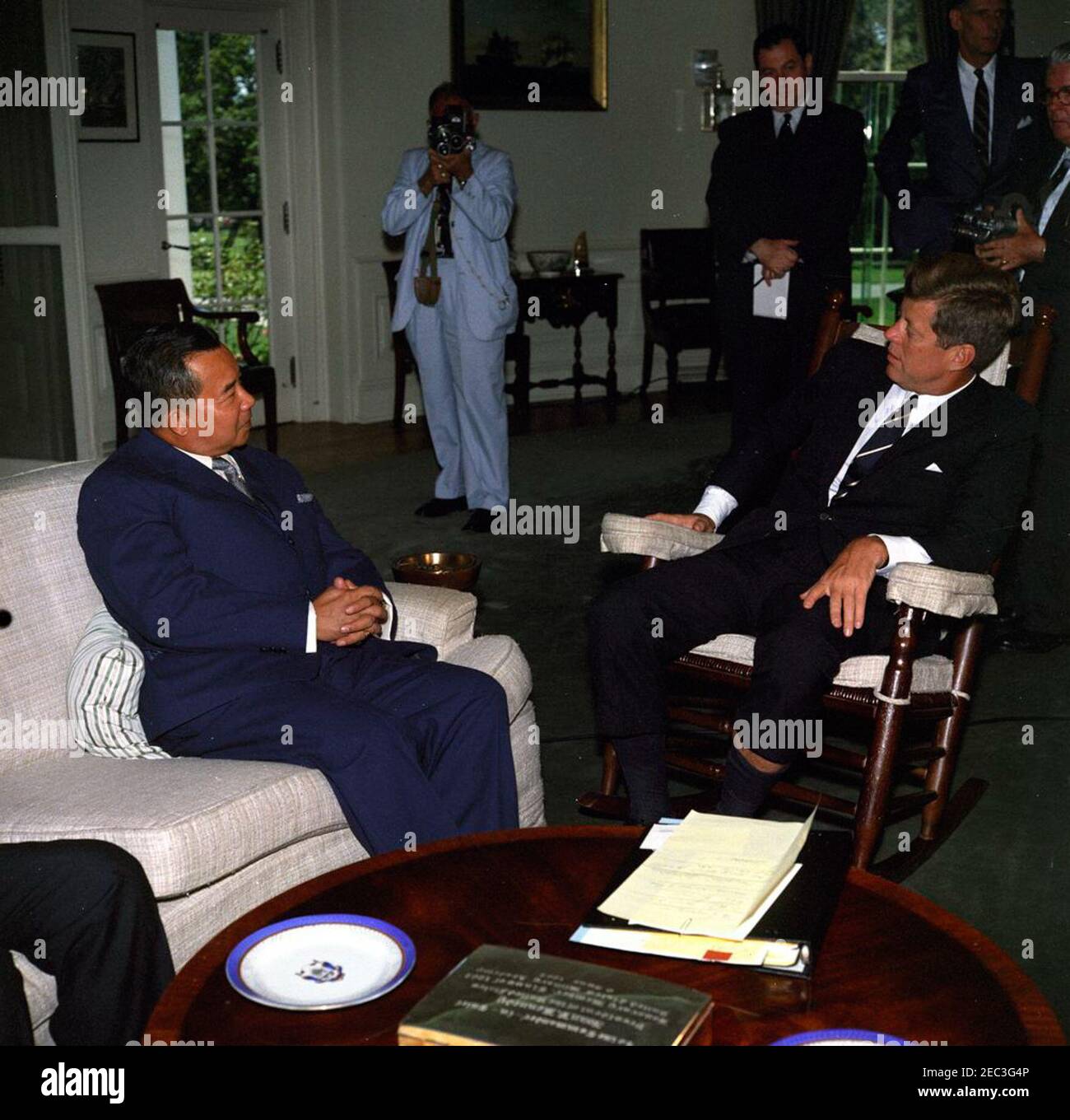 With An Interpreter R High Resolution Stock Photography And Images Alamy