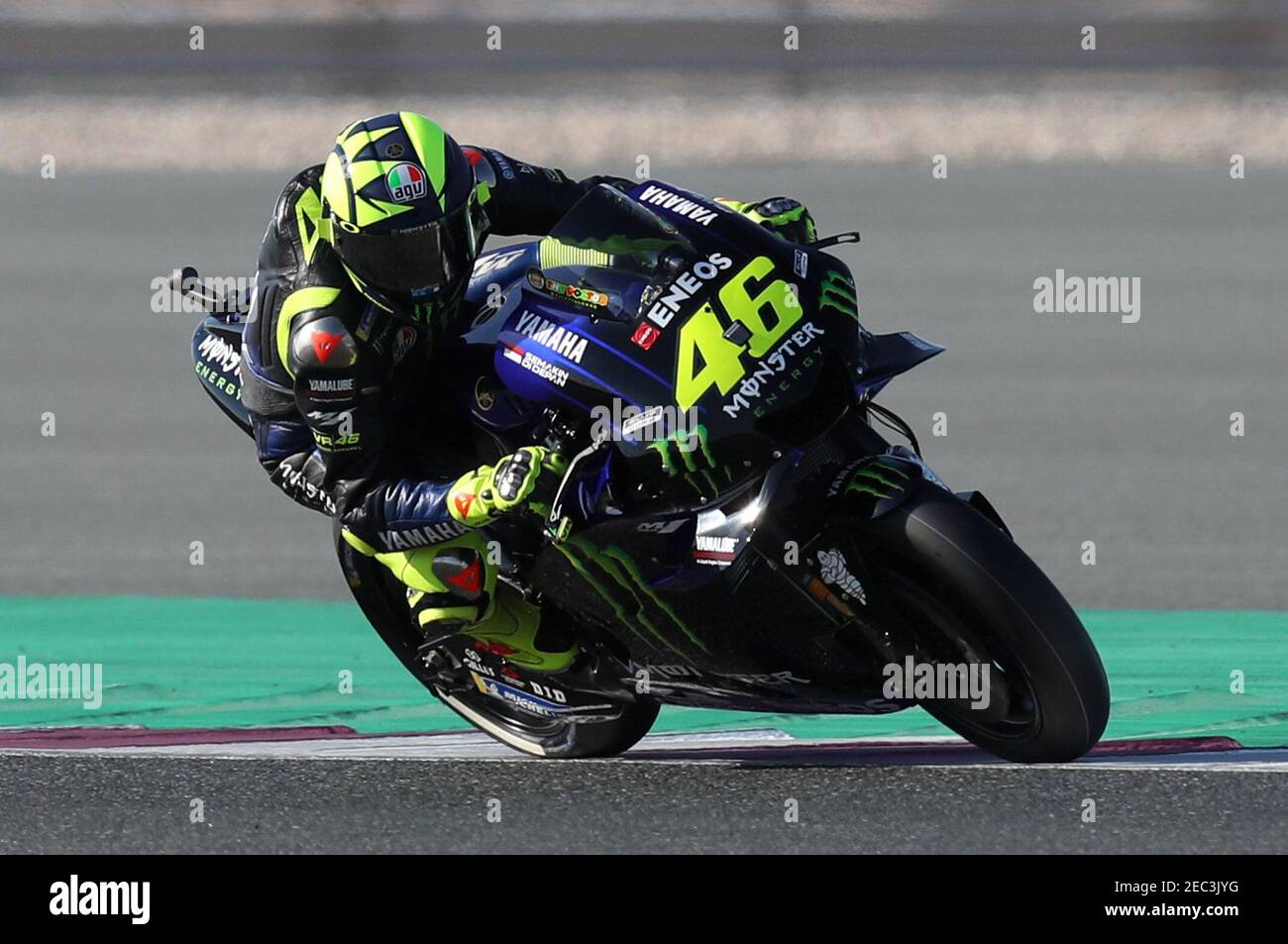 MotoGP - Qatar Grand Prix - Losail International Circuit, Lusail, Qatar -  March 10, 2019 Monster Energy Yamaha's Valentino Rossi in action during  practice REUTERS/Ibraheem Al Omari Stock Photo - Alamy