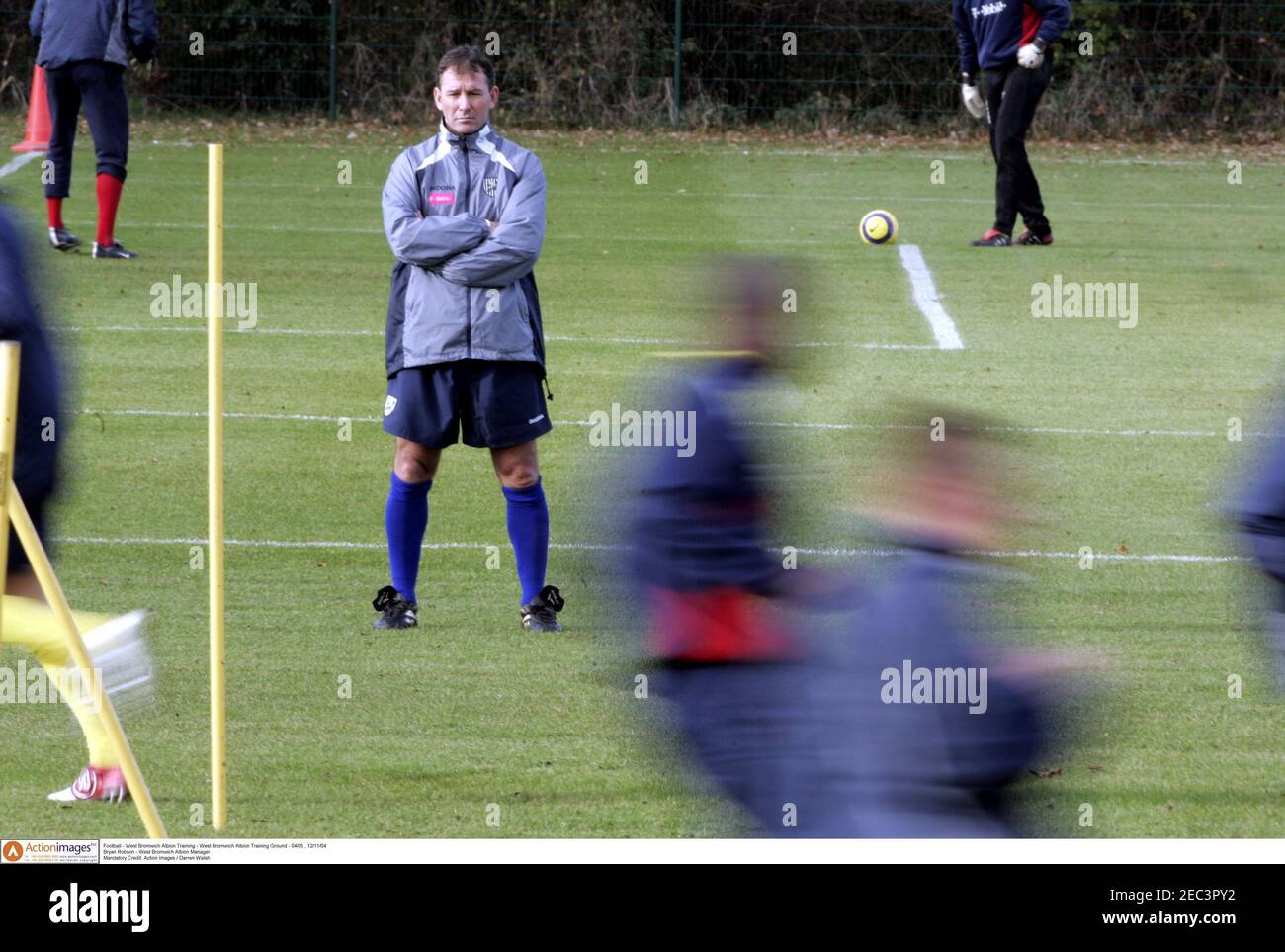Football West Bromwich Albion Training West Bromwich Albion Training Ground 04 05 12 11 04 Bryan Robson West Bromwich Albion Manager Mandatory Credit Action Images Darren Walsh Stock Photo Alamy