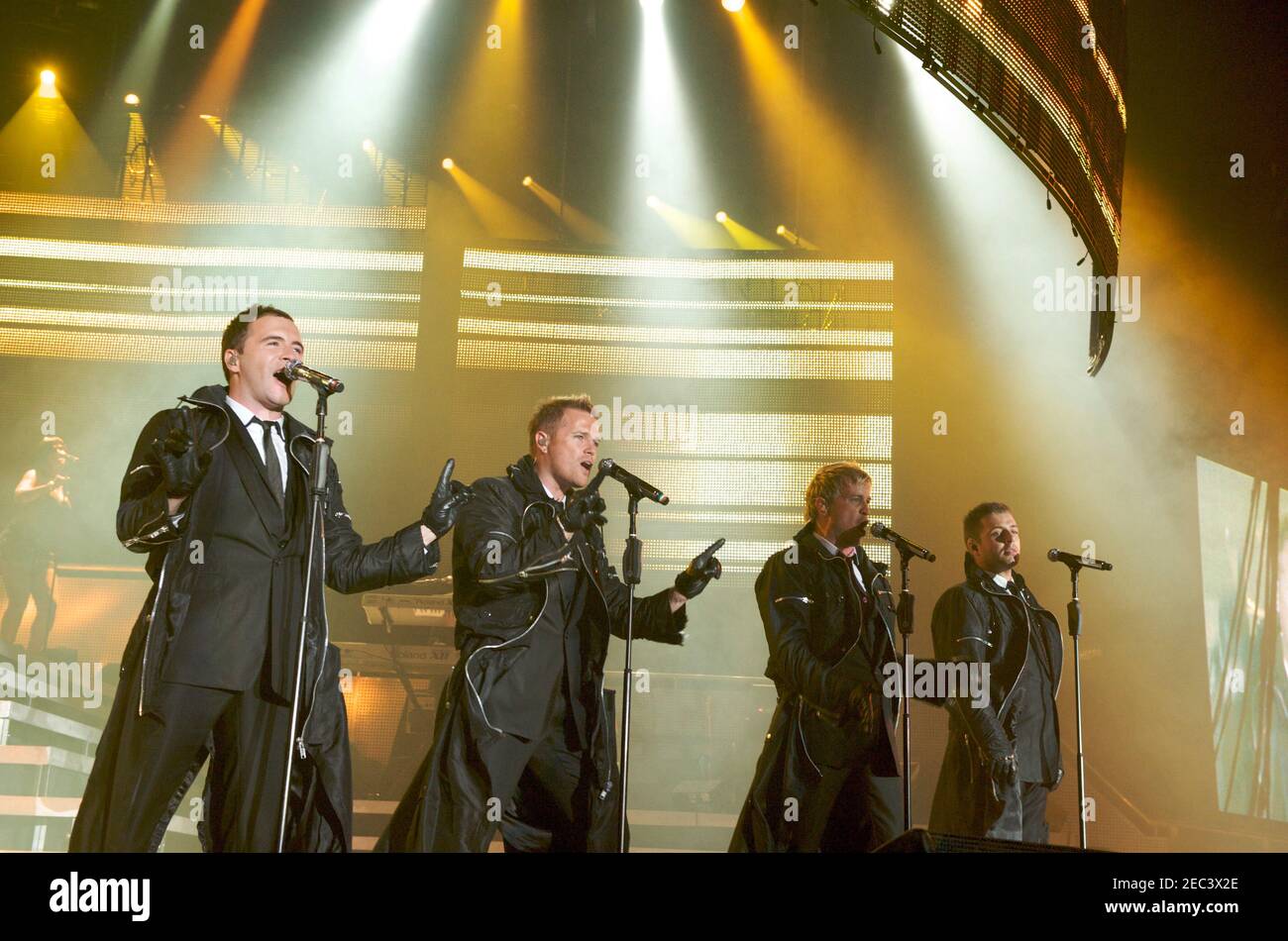 Live performance by westlife hires stock photography and images Alamy