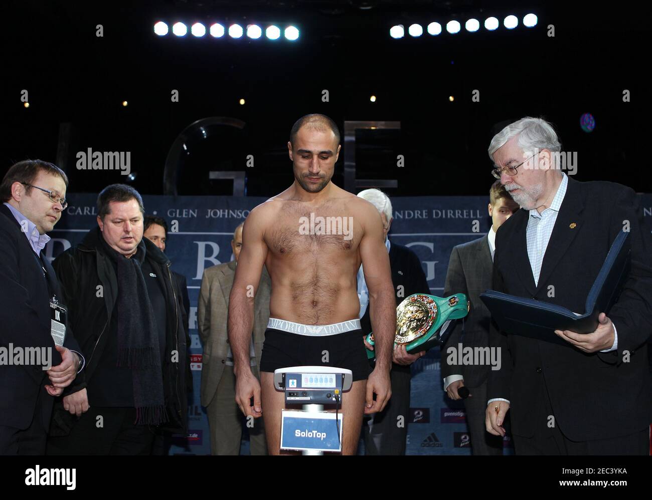 Boxing - Carl Froch & Arthur Abraham Weigh-In - The Tiger Night Club, Urho  Kekkosen Katu 1