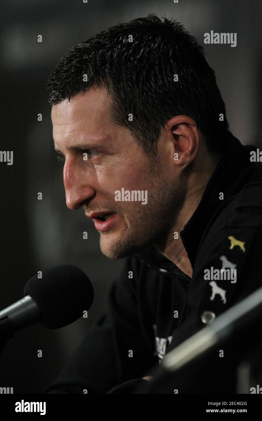 Boxing Carl Froch V Glencoffe Johnson Press Conference Adrian Phillips Ballroom Boardwalk Hall Atlantic City United