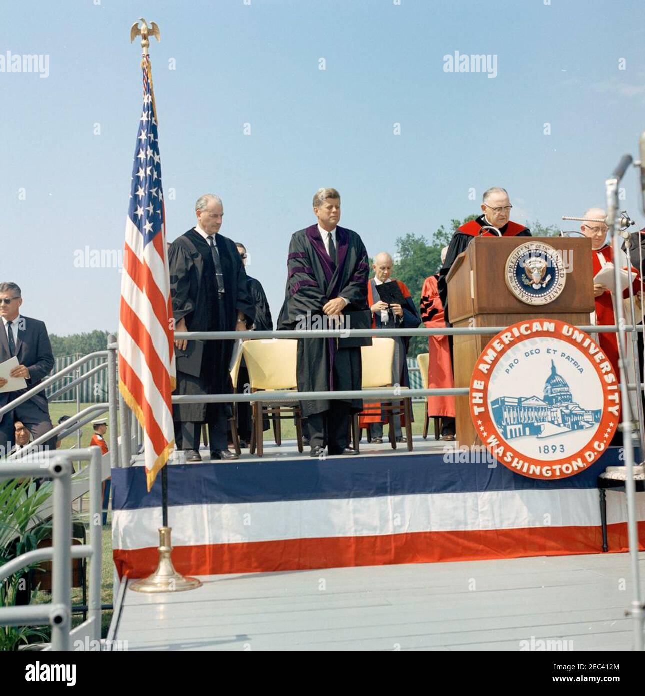 Commencement Address at American University, 1031AM. Reverend Charles