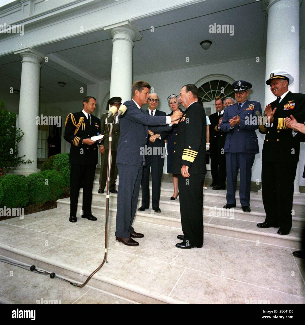 Presentation of the Distinguished Service Medal (DSM) to Adm. Robert