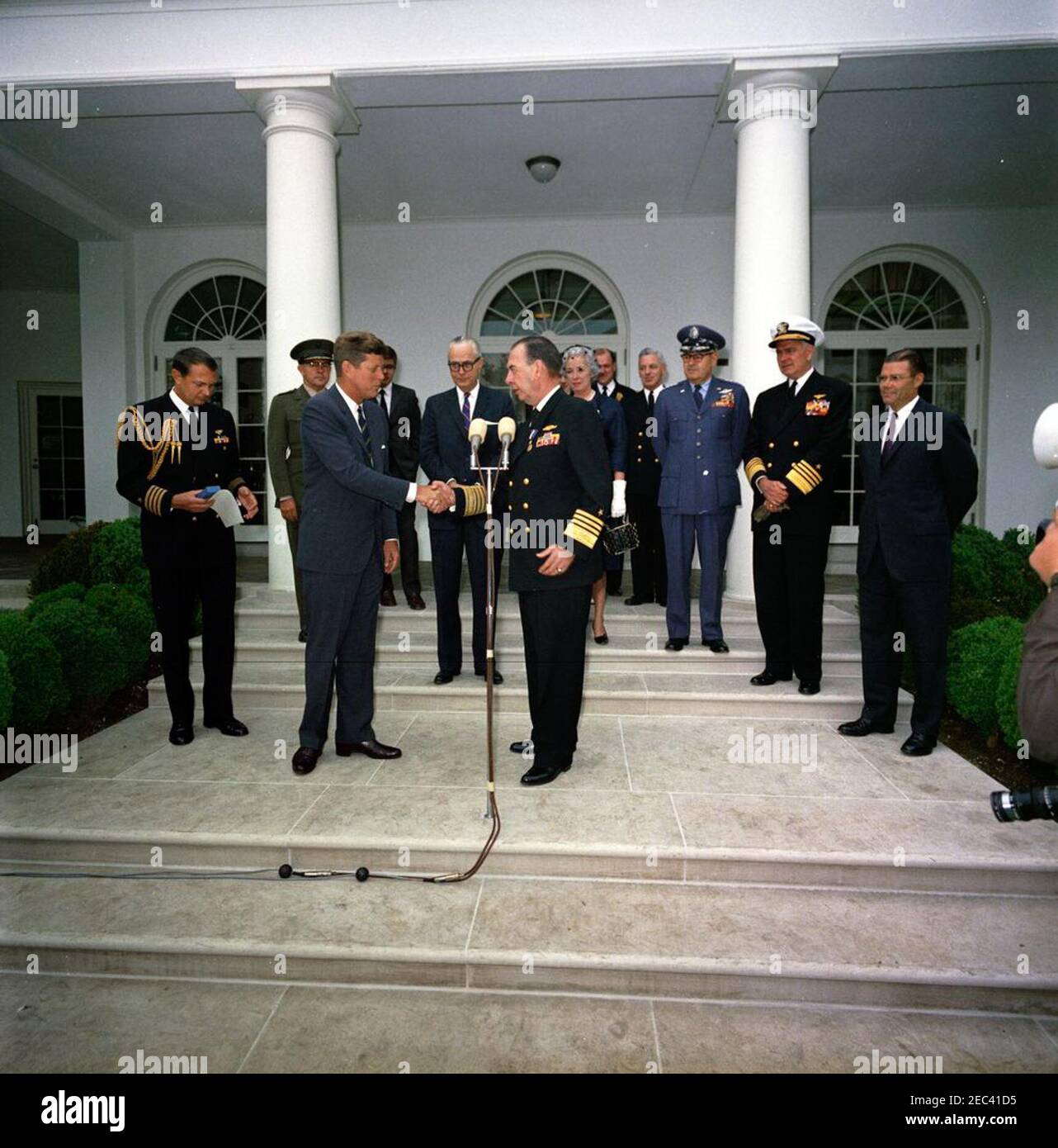 Presentation of the Distinguished Service Medal (DSM) to Adm. Robert