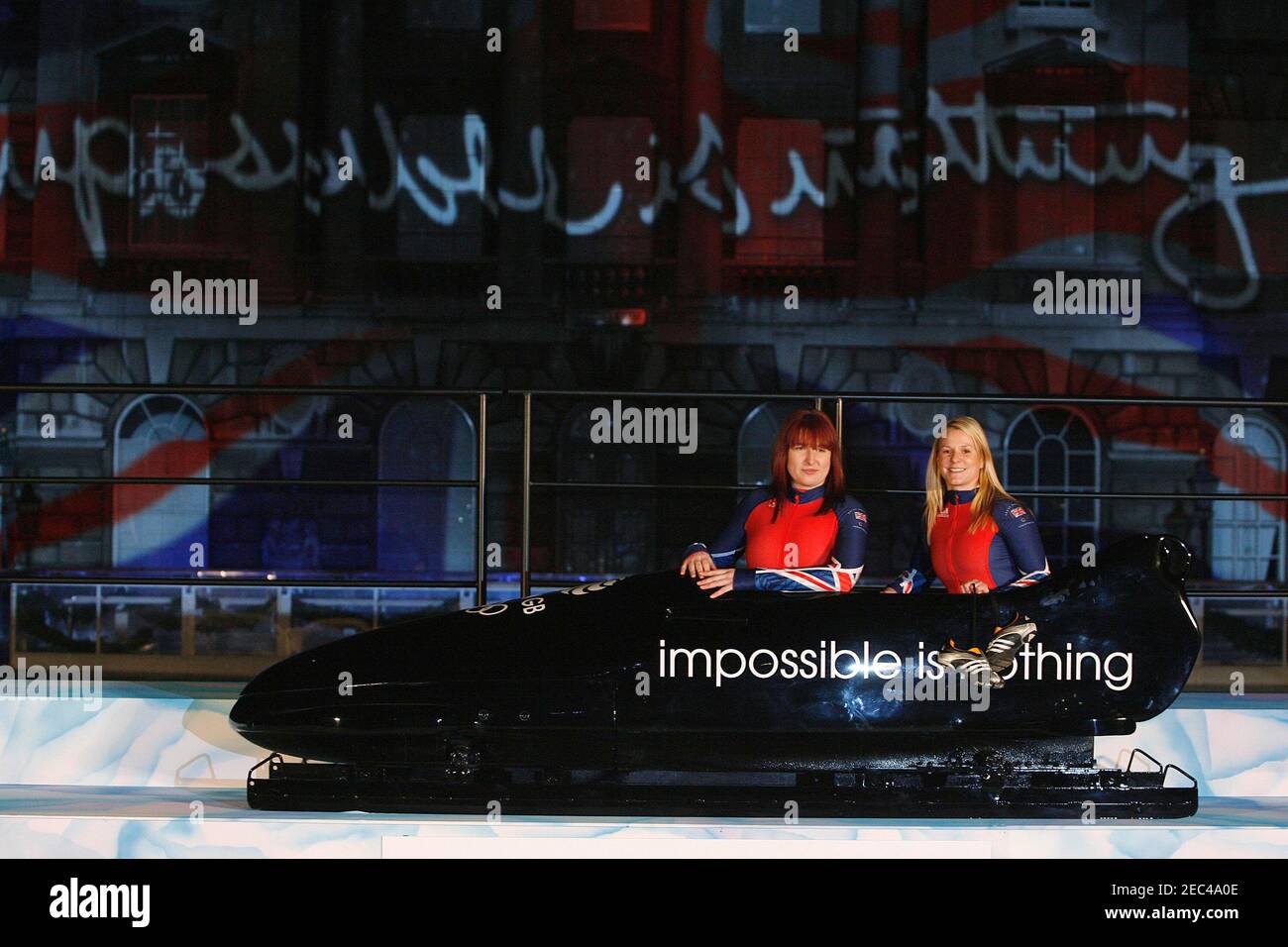 needle Moss Insist General Sport - Team GB Team Announcement & adidas Kit Launch for Vancouver  2010 Olympic Winter Games - Somerset House, London - 26/1/10 Women's  Bobsleigh team members Paula Walker and Kelly Thomas (
