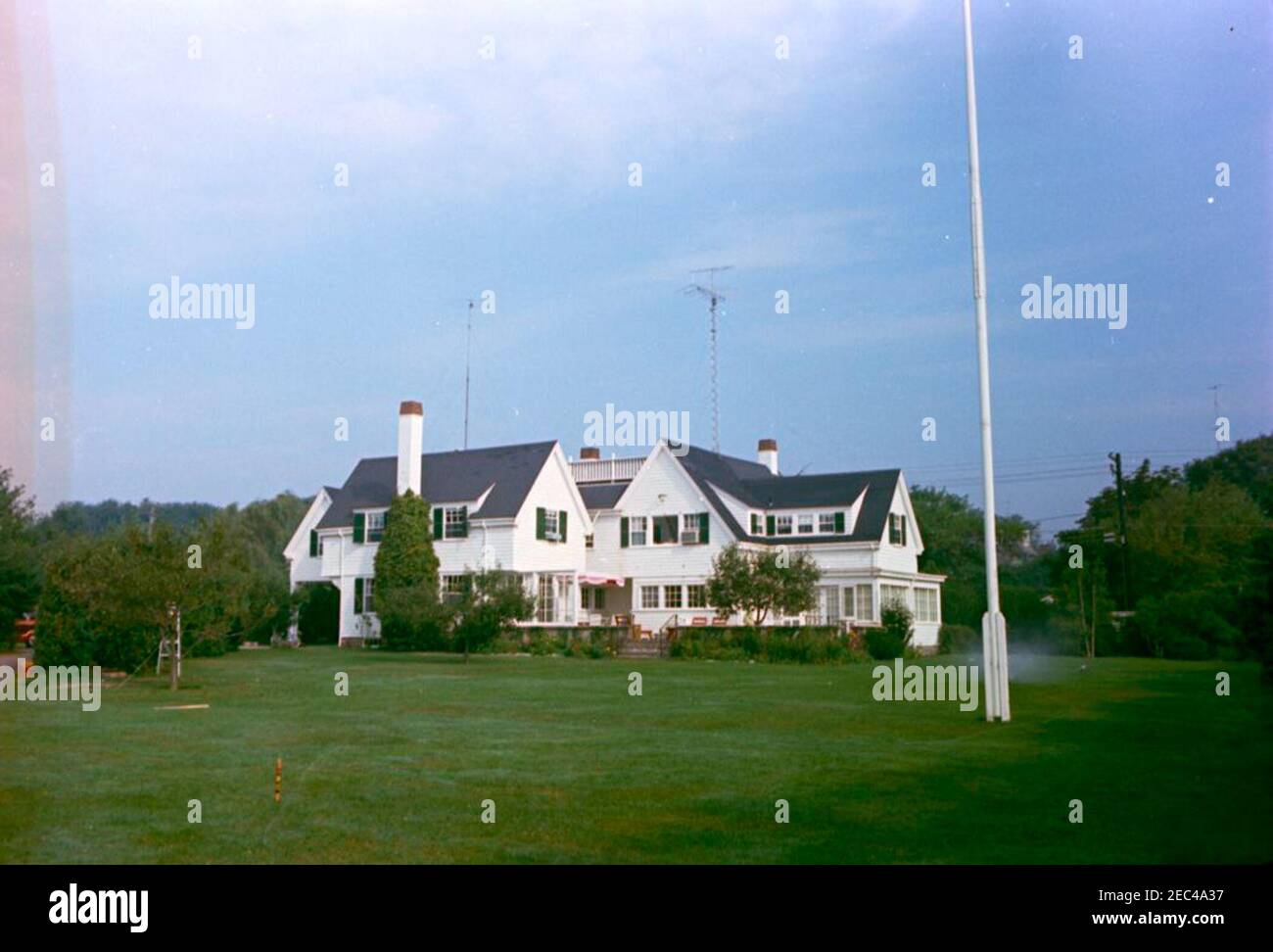 Weekend at Hyannis Port Departure via helicopter and aerial view of