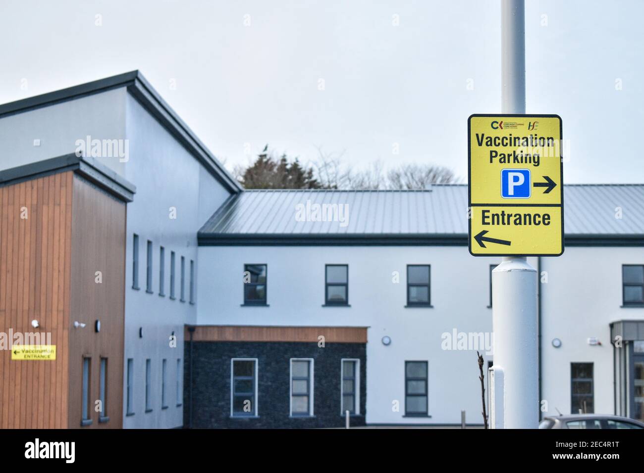 Bantry, West Cork, Ireland. 13th Feb, 2021. The HSE has announced the