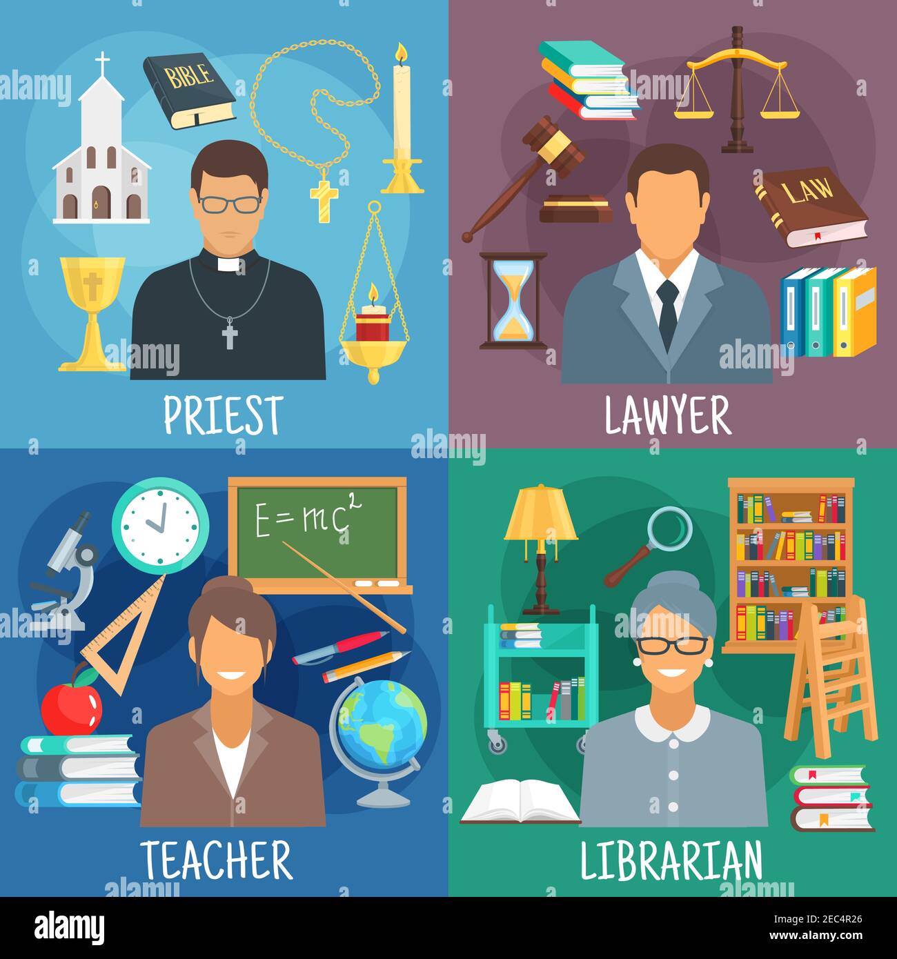 Religion classroom not islam not muslim Stock Vector Images - Alamy