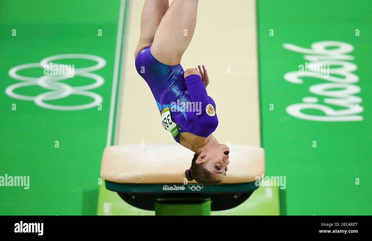 16 Rio Olympics Artistic Gymnastics Final Women S Individual All Around Final Rio Olympic Arena Rio De Janeiro Brazil 11 08 16 Aliya Mustafina Rus Of Russia Competes On The