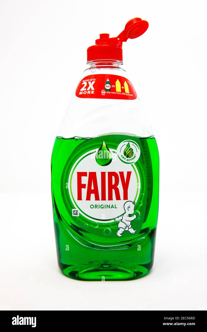 Fairy Original Washing Up Liquid Stock Photo