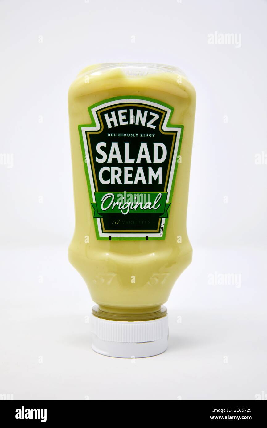 Heinz Salad Cream Stock Photo Alamy