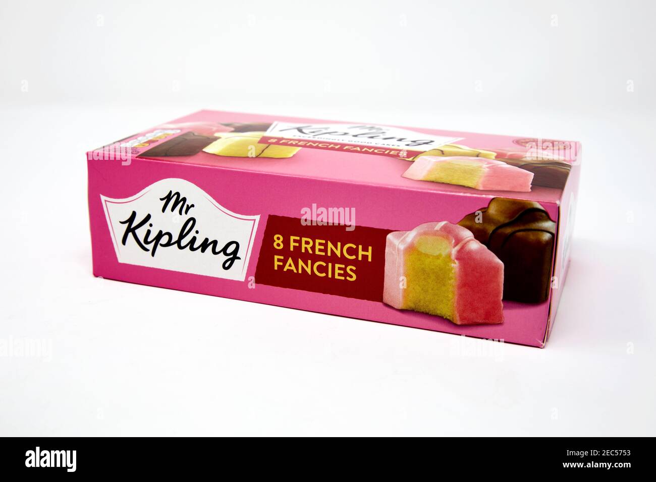 Mr Kipling French Fancies Stock Photo