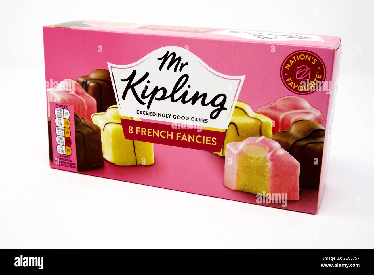 Mr Kipling French Fancies Stock Photo - Alamy