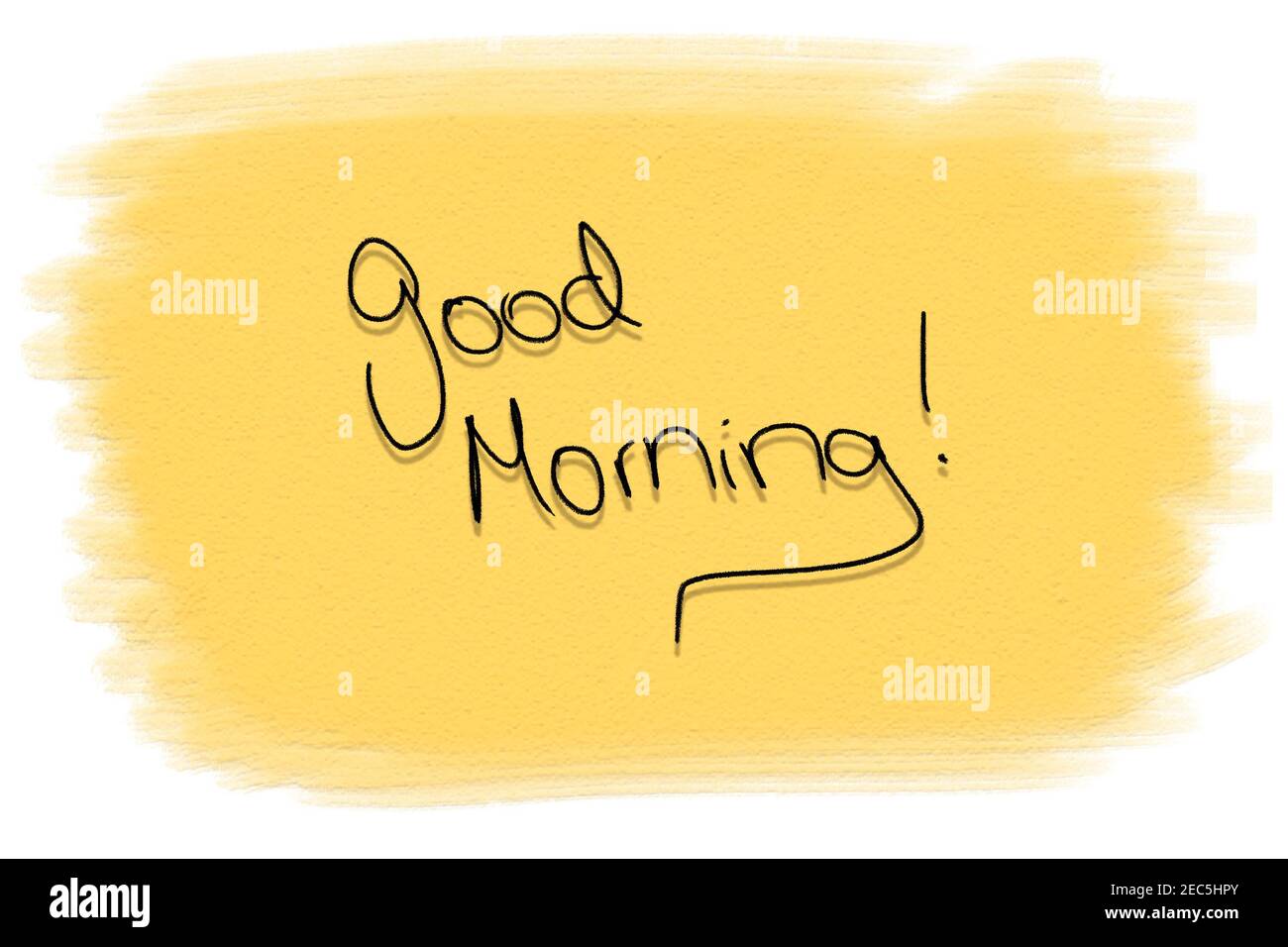 Good morning, text, pastel background, simple, message, hand written Stock  Photo - Alamy