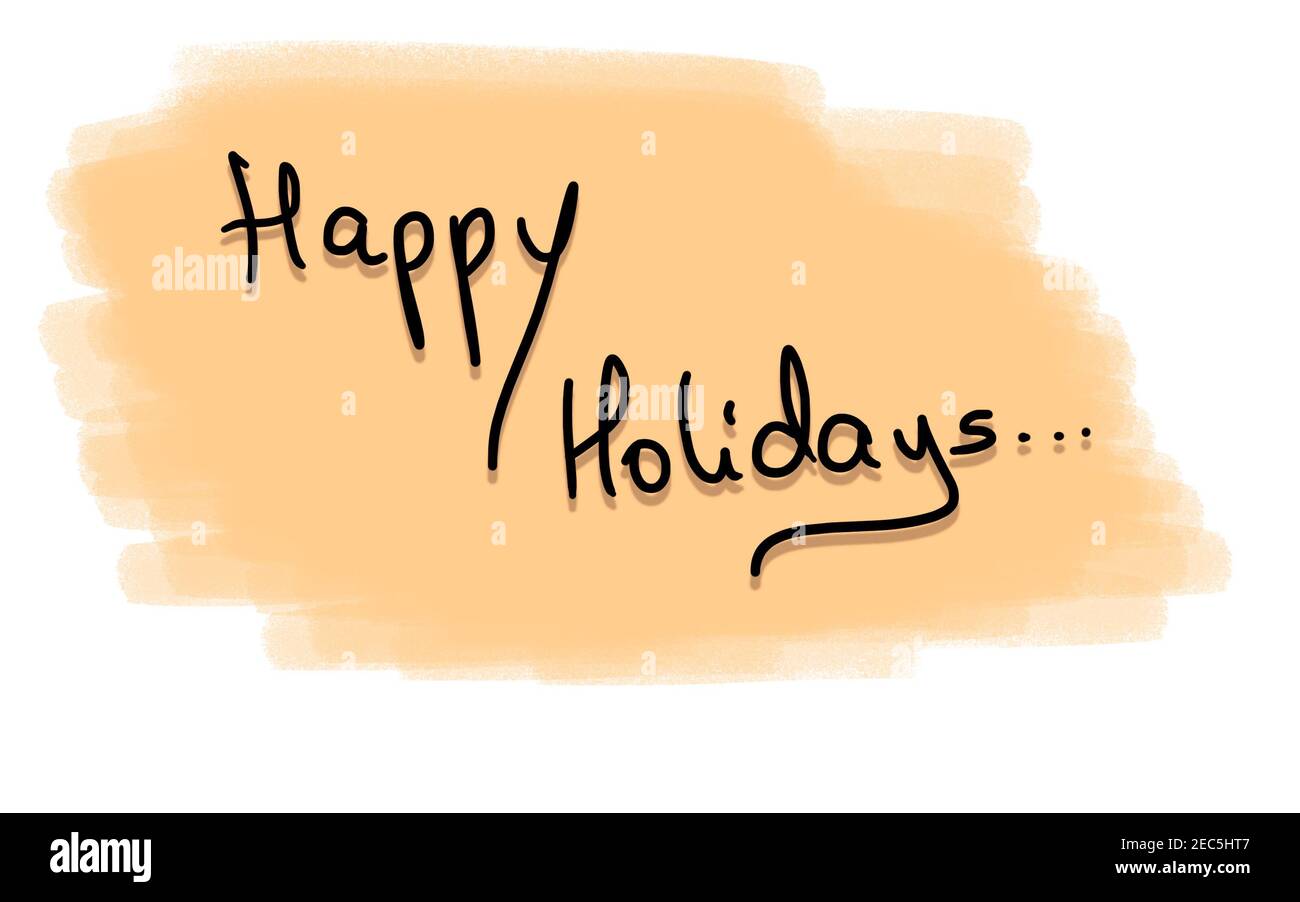 Happy Holidays, text, pastel background, transparent background, card ...