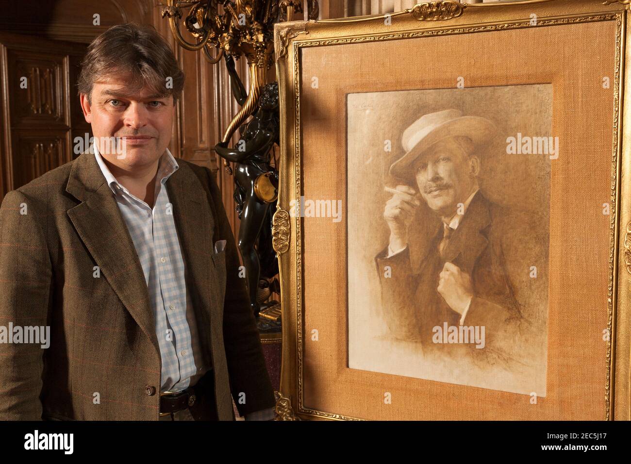 Reginald Oliver Molyneux Herbert, 8th Earl of Carnarvon, who also holds the title Lord Reginald Oliver Molyneux Herbert, 8th Earl of Carnarvon, who also holds the title Lord