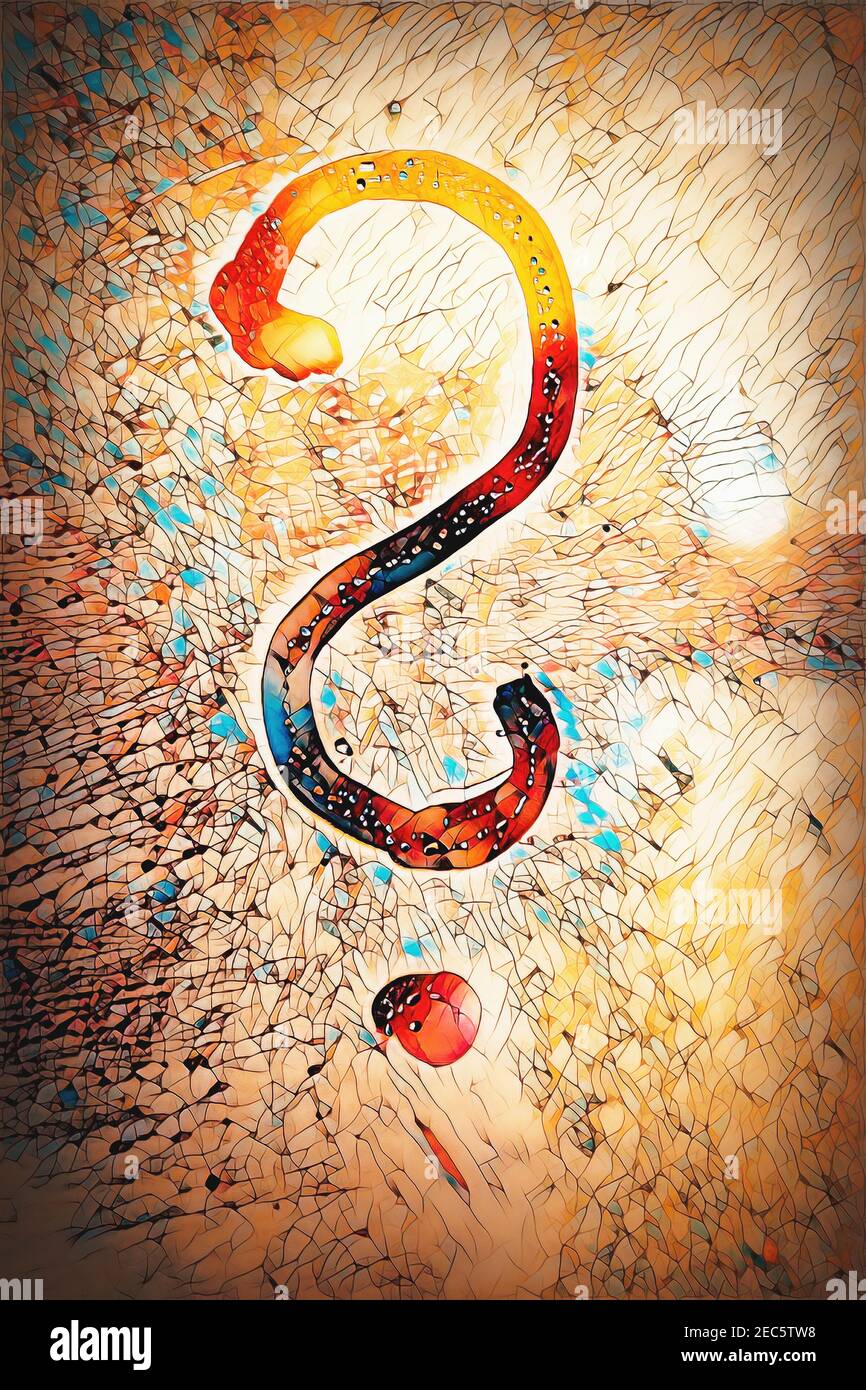 question mark symbol on misty mirror with water droplets Stock Photo ...