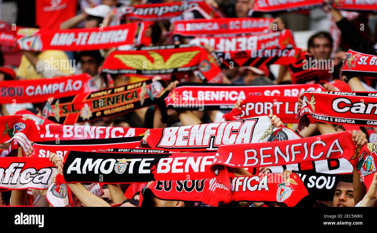 Football Sl Benfica V Sporting Braga Uefa Europa League Semi Final First Leg Estadio Da Luz