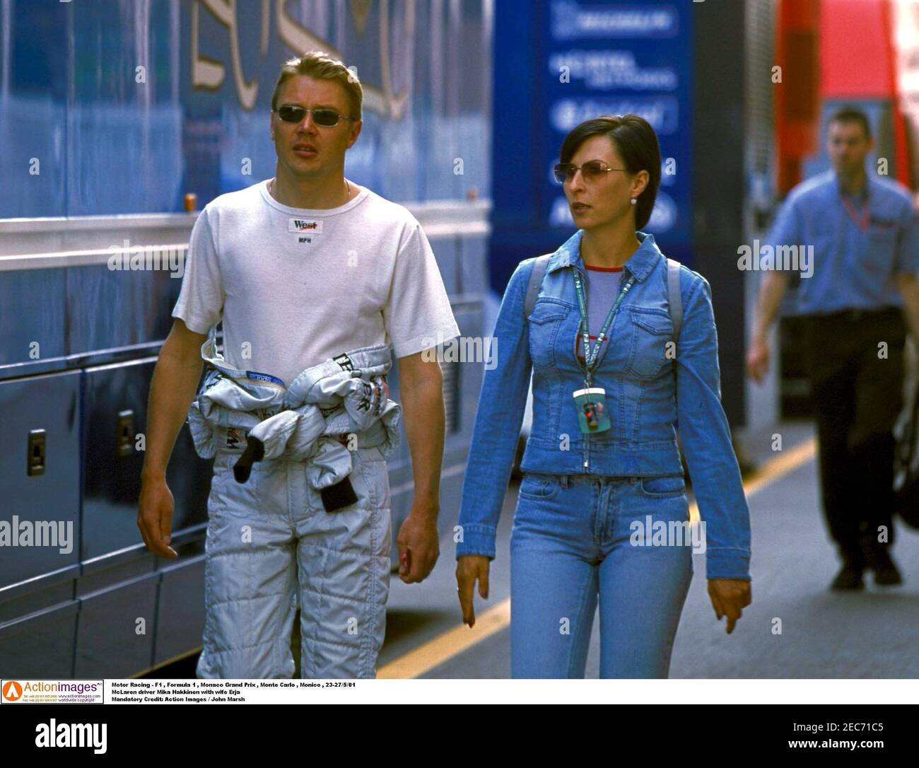 Mika hakkinen and his wife hi-res stock photography and images - Alamy