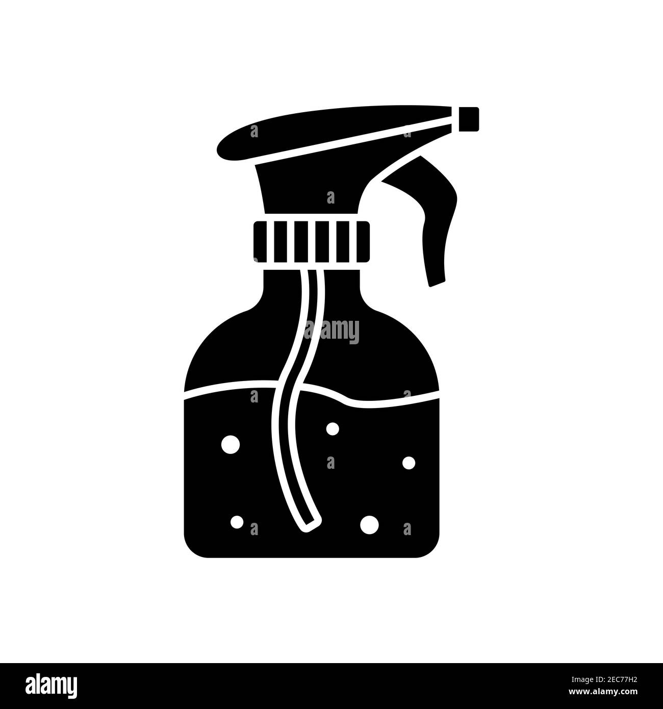 The simple garden spray gun icon. Garden icons. Logo. Fertilizers Stock ...