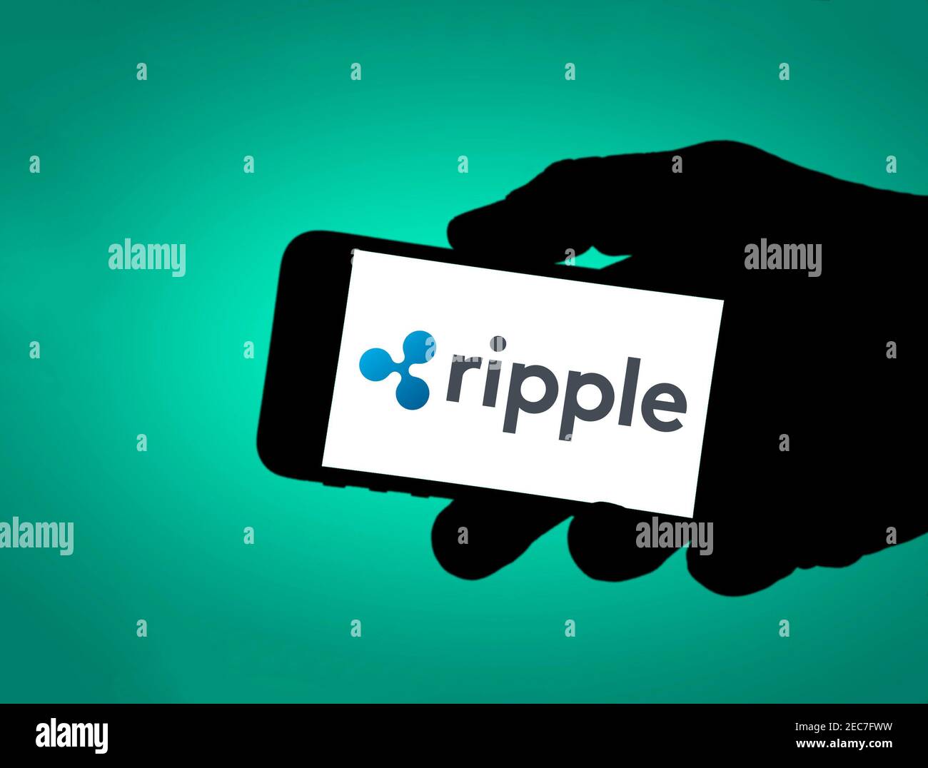 Ripple Labs Logo On Mobile Device Stock Photo Alamy