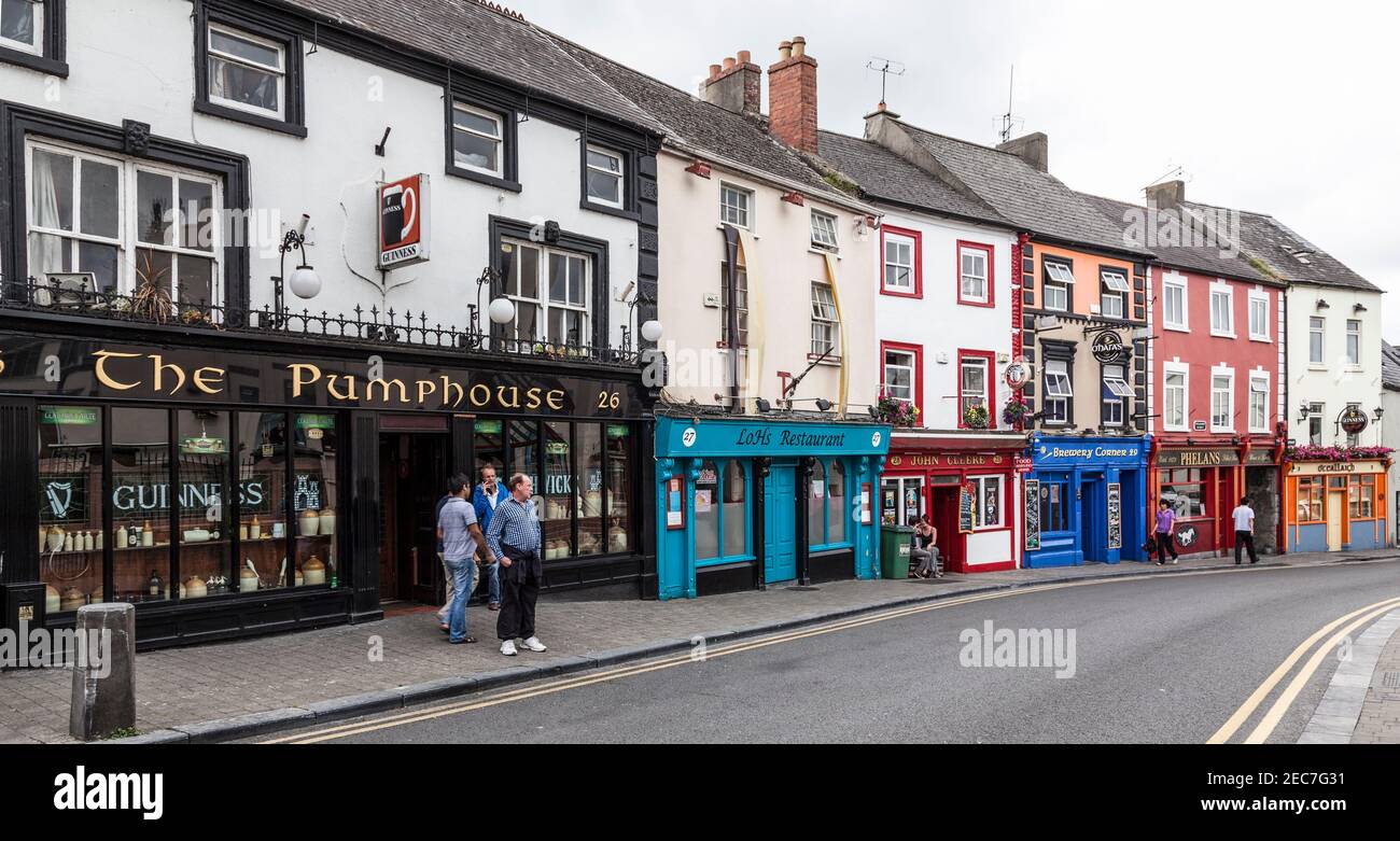 Ireland kilkenny county kilkenny street hires stock photography and