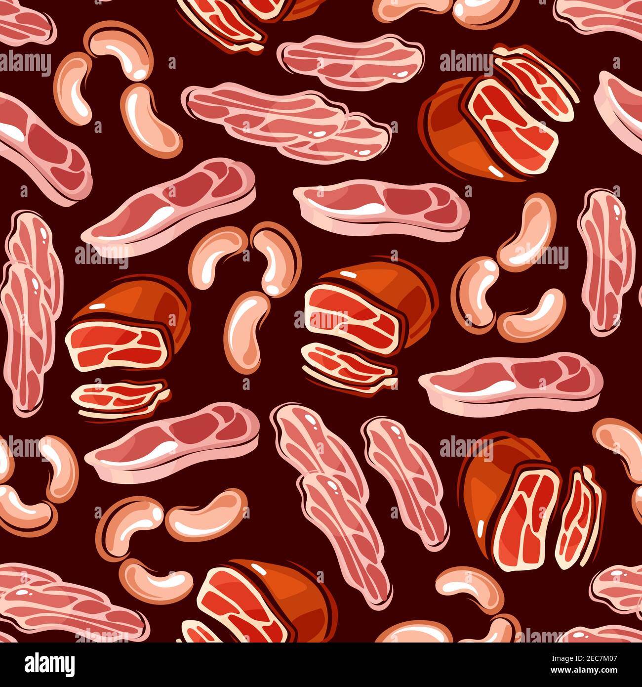 Bacon Background Vector Art Icons and Graphics for Free Download